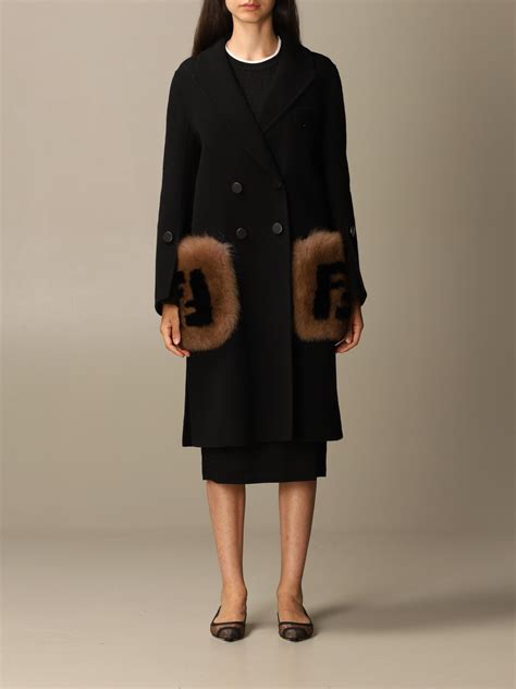 womens fendi coat|fendi women's trenchless.